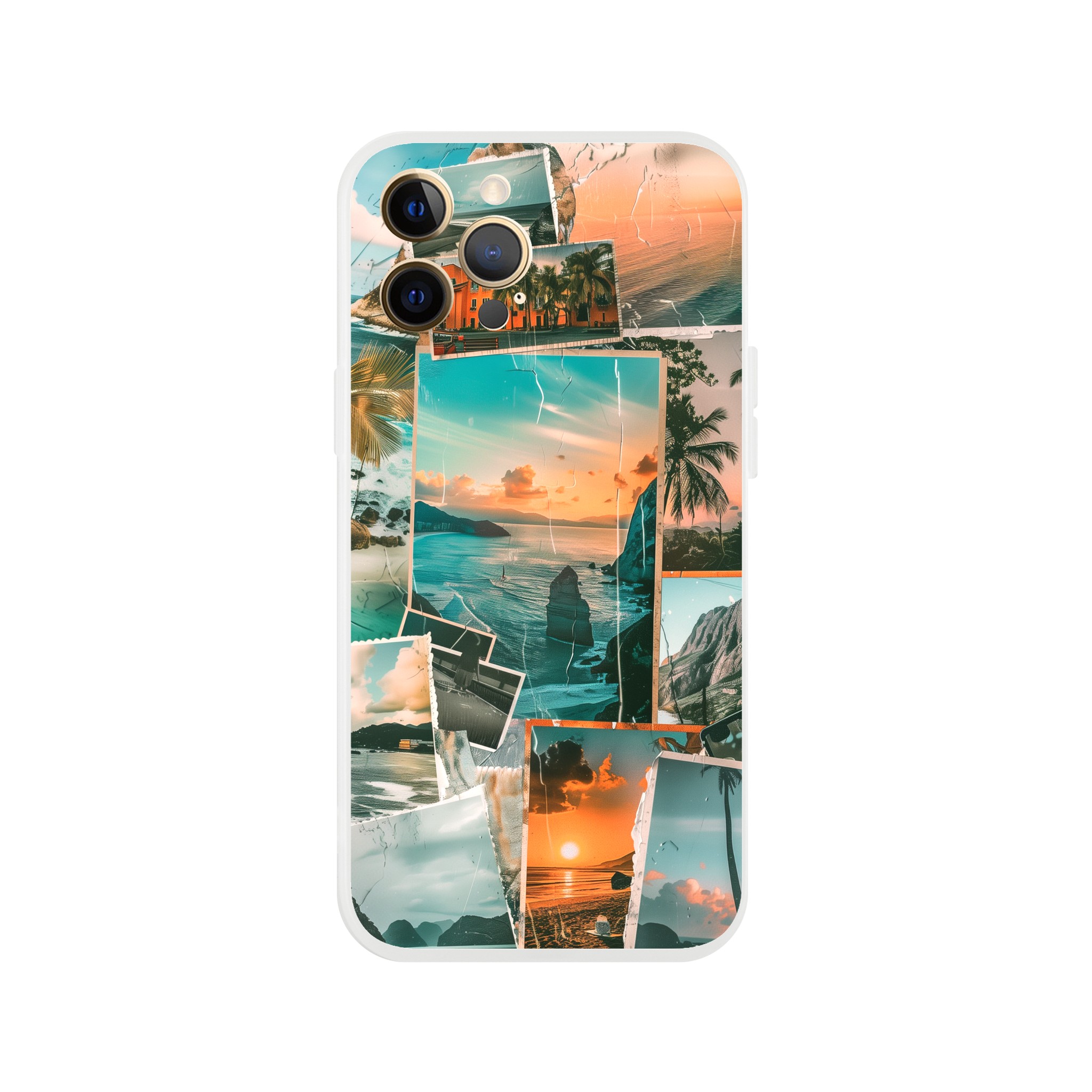 Summer Collage Flexi Phone Case