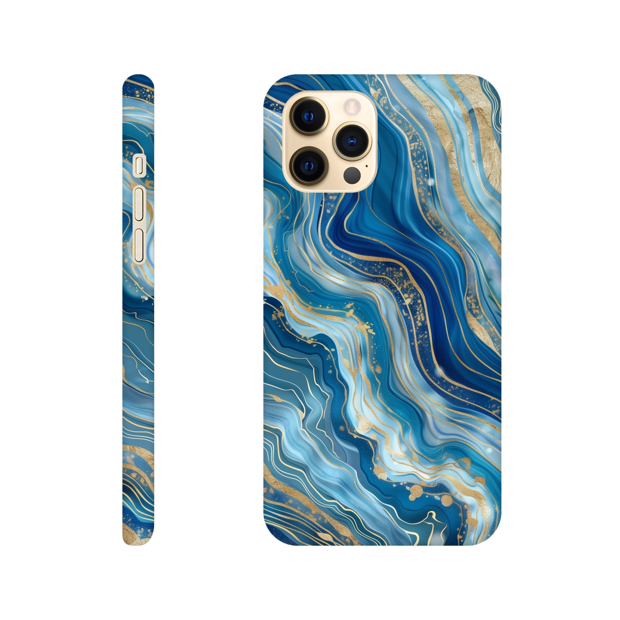 Blue Agate Slim Phone Case