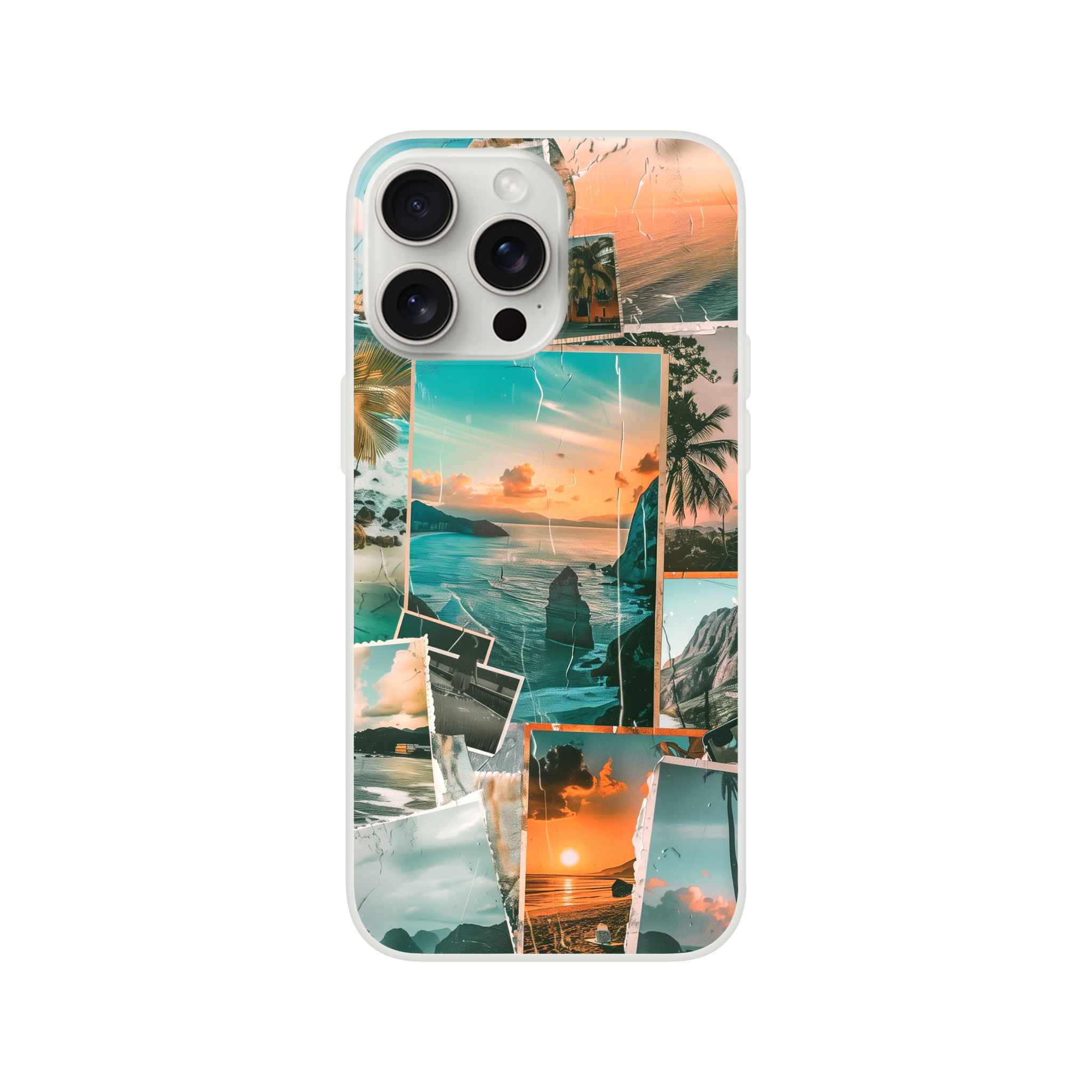 Summer Collage Flexi Phone Case