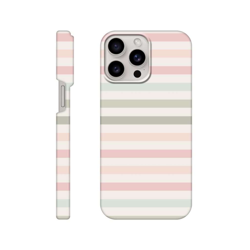 Pastel Lines Slim Phone Case