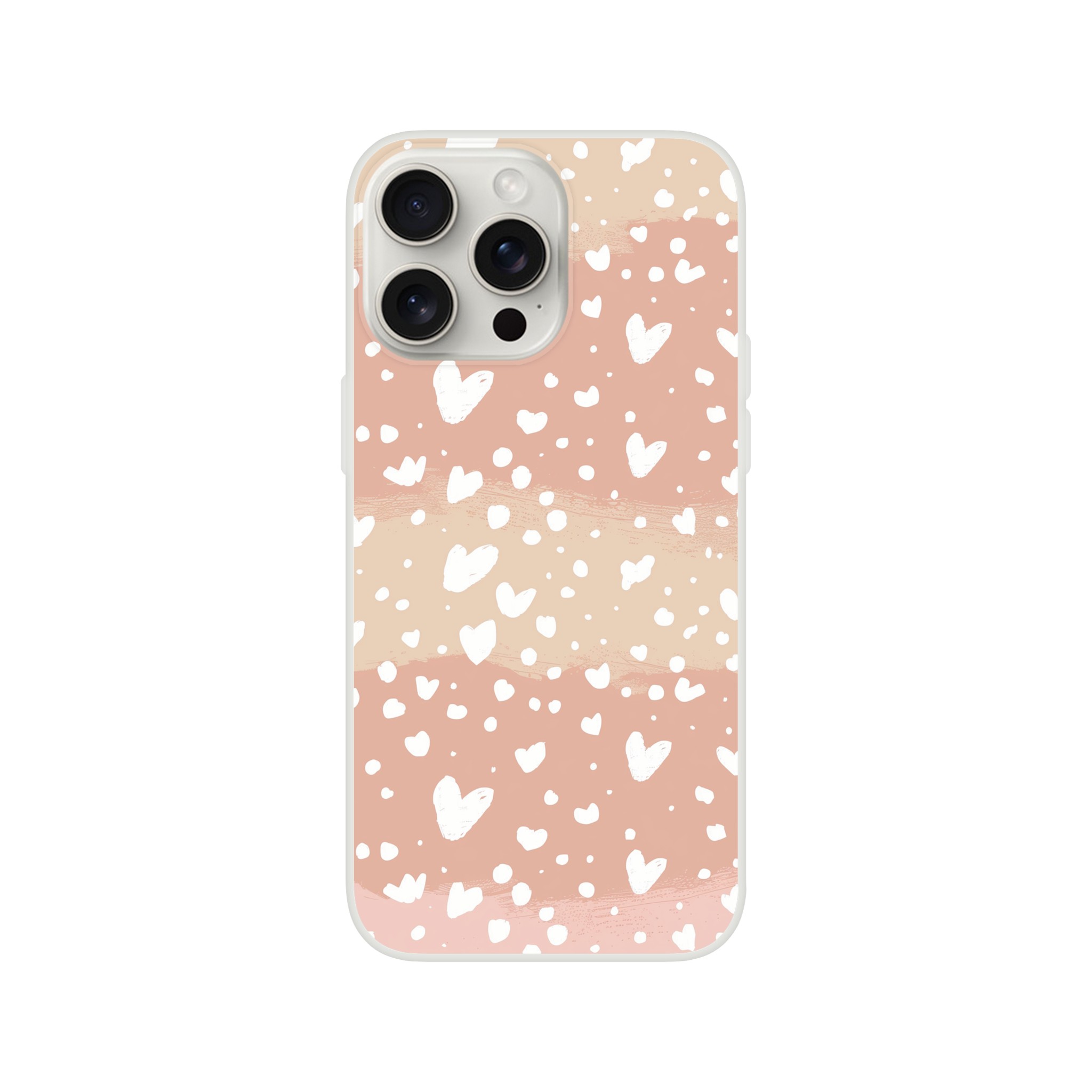 Pastel Hearts Flexi Phone Case