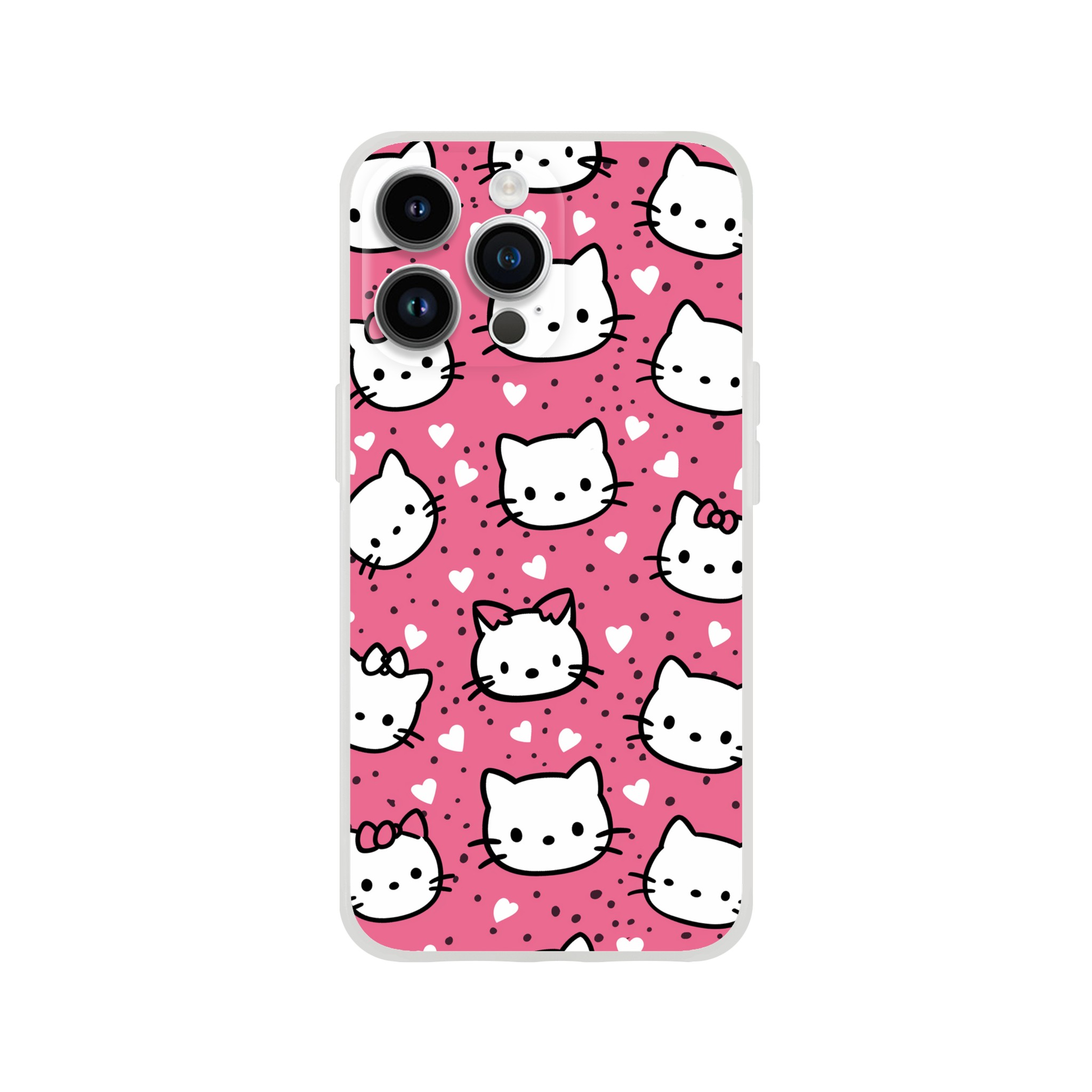 Hello Kitty In Pink Flexi Phone Case