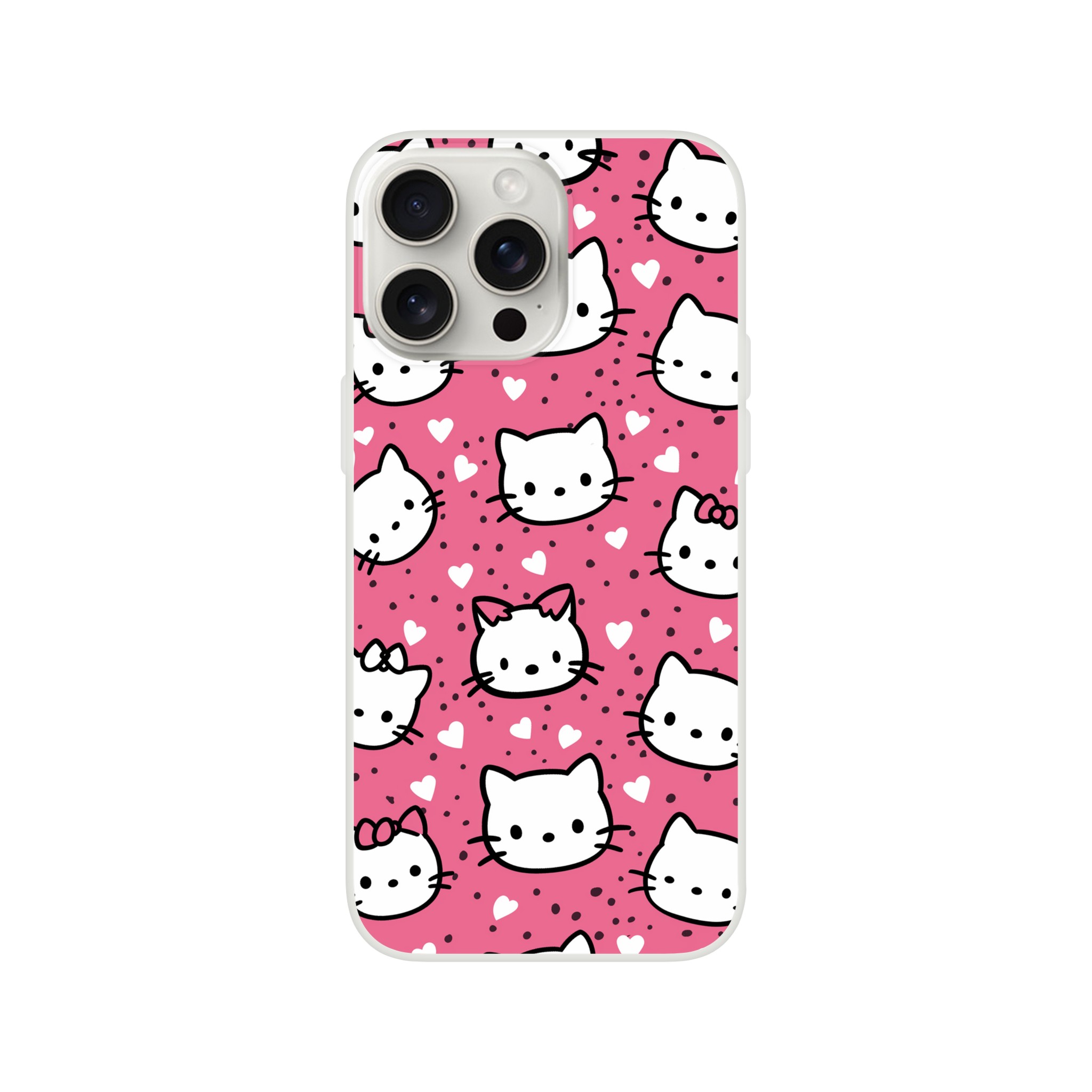 Hello Kitty In Pink Flexi Phone Case