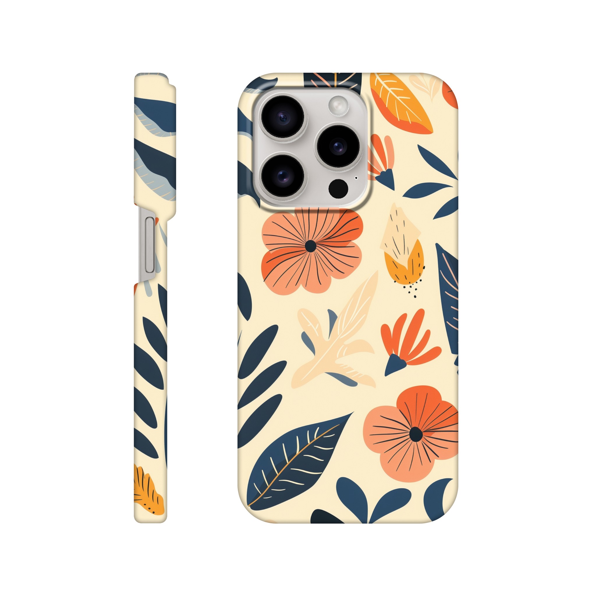 Pastel Garden Slim Phone Case