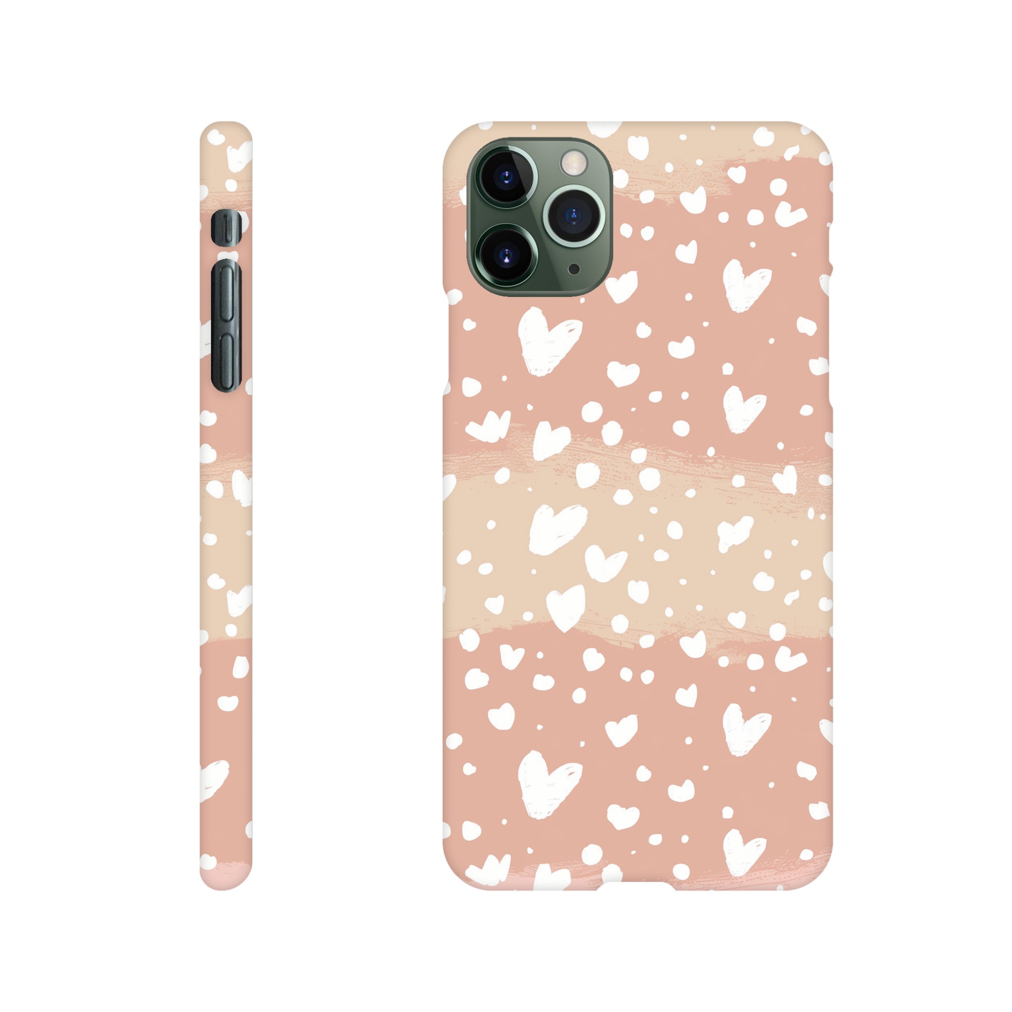 Pastel Hearts Slim Phone Case